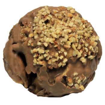 Ballen mit Nussnugat-Füllung